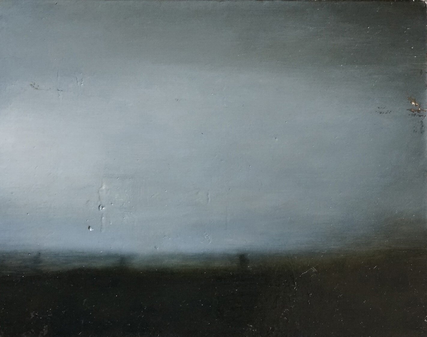 Landscape I, oil on board, 23x18cm 2016